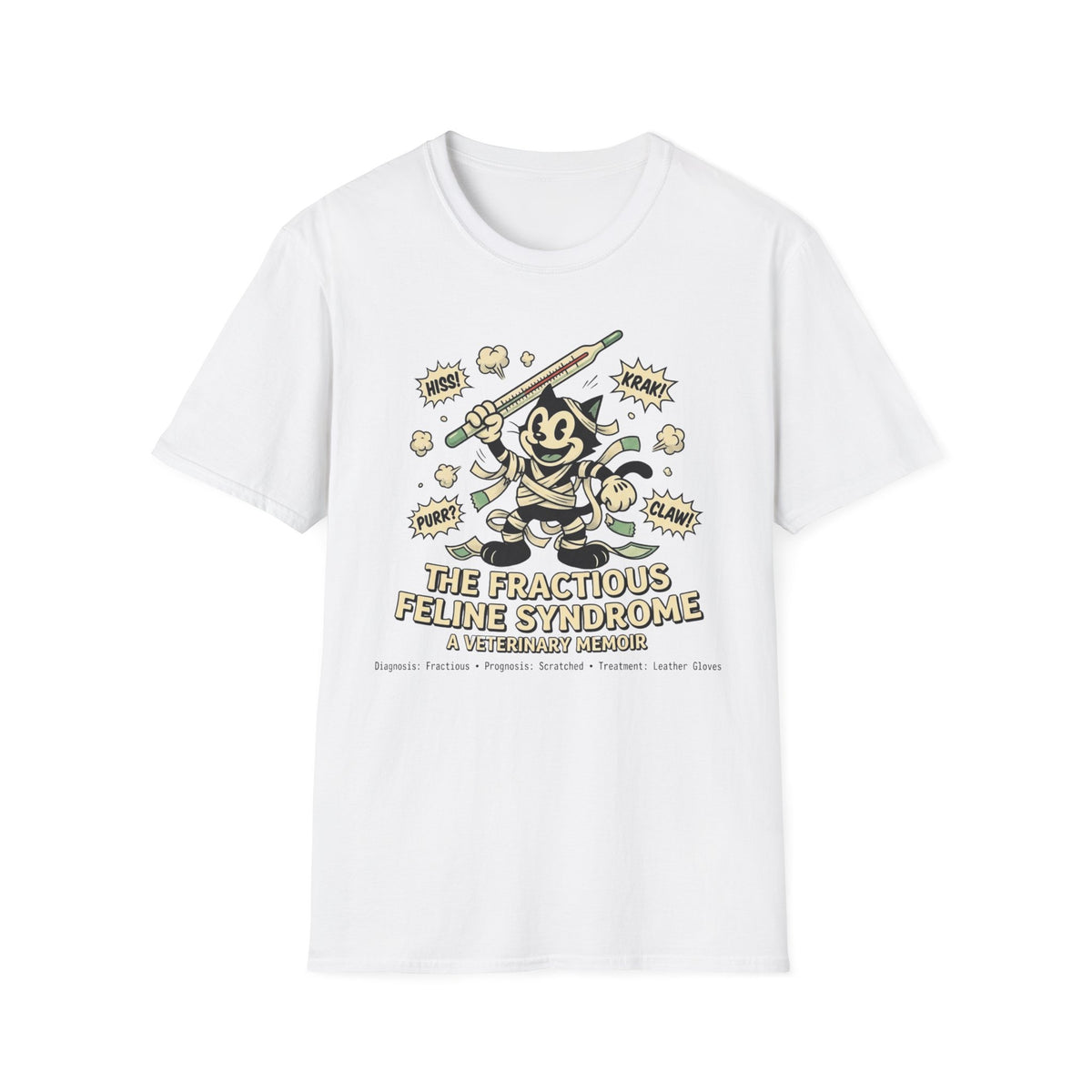 The Fractious Feline Syndrome T-shirt