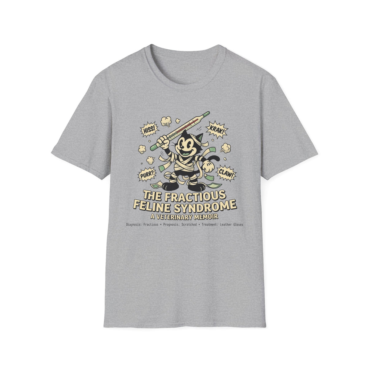 The Fractious Feline Syndrome T-shirt