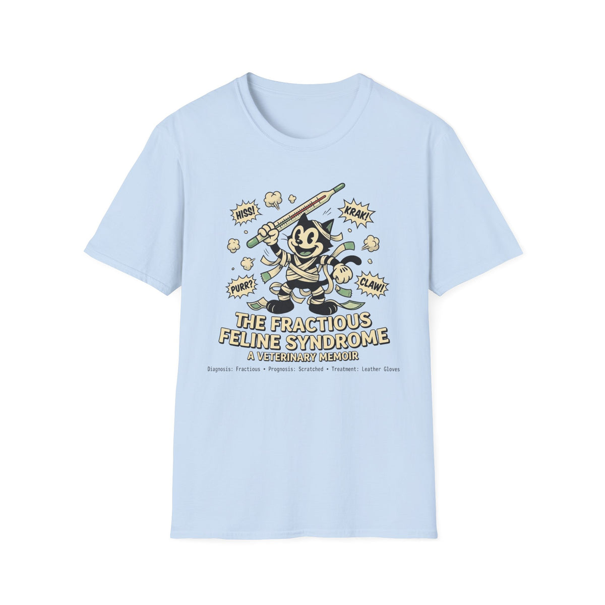 The Fractious Feline Syndrome T-shirt