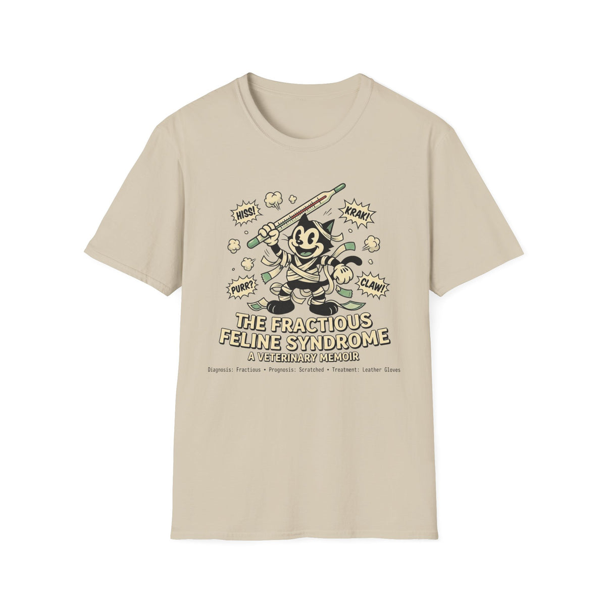 The Fractious Feline Syndrome T-shirt